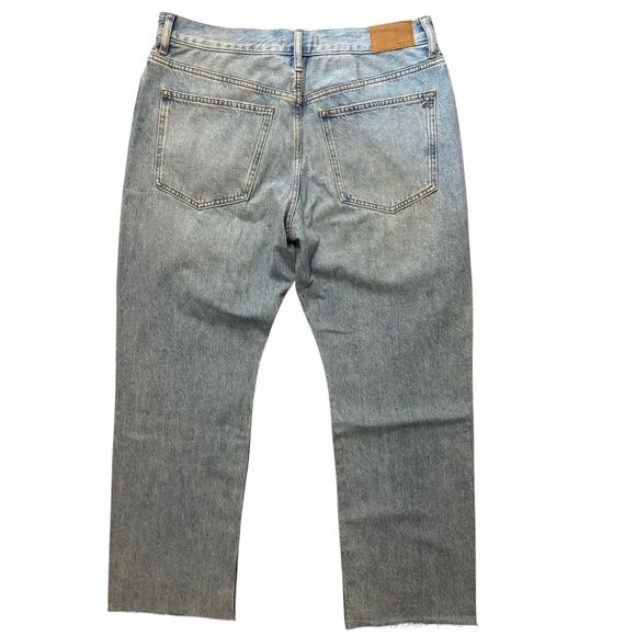 NWT Madewell The Petite '90s Straight Jean Revoir Wash Size 31P - Picture 9 of 10